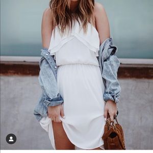 Lush White Dress Size Small